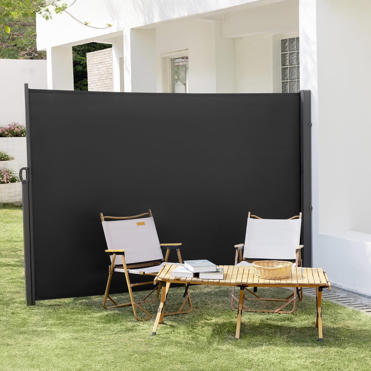 HOMEDEMO Retractable Side Awning